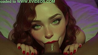 redhead stepsister sucks bbc at the club pov