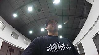 Latina milf action in the pavilion