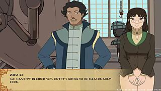 Four elements trainer book 4 love part 63 – Zhu Li gets some action!