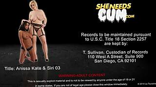 anissa kate and siri get facialized in threesome