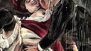 vintage erotic drawings from retro comic anime hentai 😍