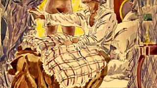 have you seen this vintage erotic illustration? it's so intriguing