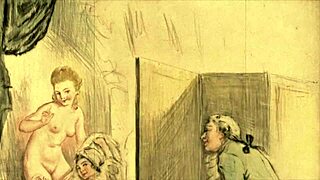 vintage erotic drawings from antique anime hentai collections