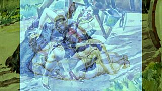 have you seen this vintage erotic illustration? it's so intriguing