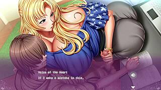 in katei kyoushi x saimin 2 part 2, the milf feels intense passion with big tits in hentai action