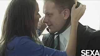 Cheating Coworkers Sneak Doggystyle Action During Business Hours