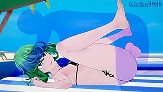 Tatsumaki and Captain Mizuki Intense Sex