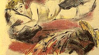 have you seen this vintage erotic illustration? it's so intriguing