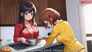 18YO FUTANARI STEPSISTER WITH BIG DICK CREAMPIE INSIDE PUSSY AFTER LOUD SCREAM ORGASM BIG TITS 18 19 YO BOOBS COCK 3D NOT SISTER LESBIAN ANIME TITS