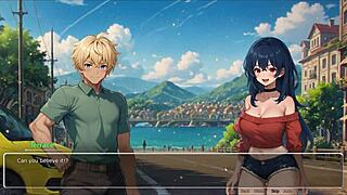 i'm teasin my boyfriend with voyeurism ideas in this hentai game ep 3