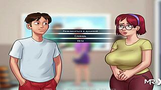 In summertime saga, the character teaches french in episode one thirty five