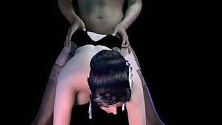 sexy 3d bbw milf wears lingerie for hardcore encounter