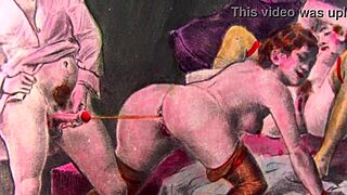 vintage erotic drawings from retro comic anime hentai 😍