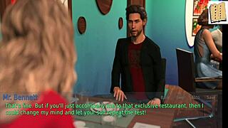 A wife and her stepmother, both 56, share intimate moments.