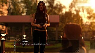 This stunning long-haired brunette in Move the Chains 05 wants to talk about the old days in taboo hentai 3d game