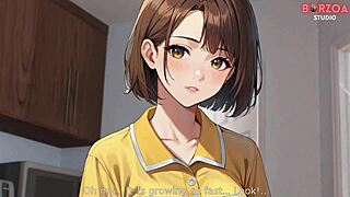 18YO FUTANARI STEPSISTER WITH BIG DICK CREAMPIE INSIDE PUSSY AFTER LOUD SCREAM ORGASM BIG TITS 18 19 YO BOOBS COCK 3D NOT SISTER LESBIAN ANIME TITS