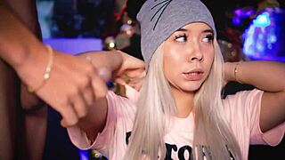 I give my friend a jerk with my feet