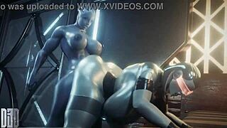 Futanari anime hentai sex scenes unfold casually