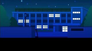 manager serves okeyutei in hentai game scenes