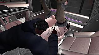 black man fucks demonic woman in suv 😈