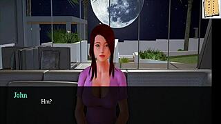 Oh, my new family is so hot with those big tits and teen asses in this erotic game!