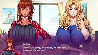 in katei kyoushi x saimin 2 part 2, the milf feels intense passion with big tits in hentai action