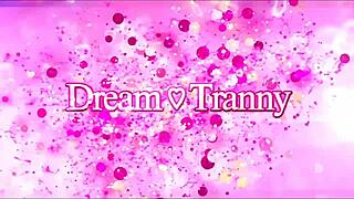 Petite tgirl Thaysa Carvalho gets her ass stretched wide