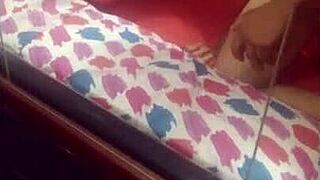 Two twinks meet for a threesome at home in Barcelona