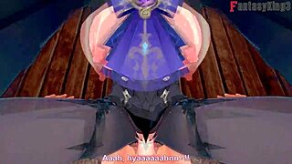 clorinde having sex in genshin impact fantasy