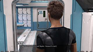 In stranded space, intensely checking on the hot big tits doctor with bold passion.