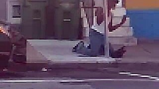 A group engages in an orgy at the strip club with dancing and striptease