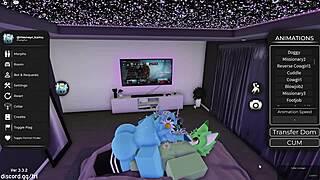 Roblox furry gay having oral sex.