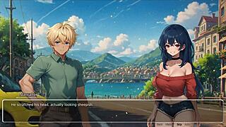 i'm teasin my boyfriend with voyeurism ideas in this hentai game ep 3