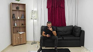 Hey, masseur got me sucking my own ass after wild sex!