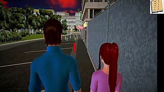 Oh, my new family is so hot with those big tits and teen asses in this erotic game!