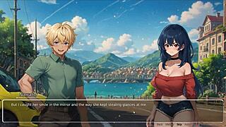 用偷窥想法撩男友Hentai游戏第3集