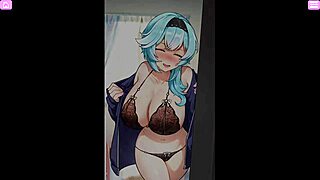 Busty Delivery Worker Exposed With Big Tits And Toys In Anime Game