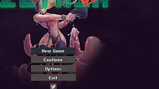 Zetria pornplay hentai game ep 1 she fuck alien monster cock to heal herself