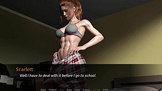 Damn, this cheating big-tits teacher craves my huge futa shaft in Milf Breeder 02!