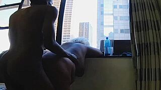 Step mom and step son share casual family moments