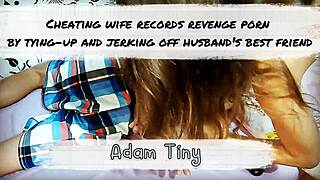Cheating Wife Ties Up Best Friend For Intense Jerk Off