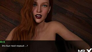 Dusklight Manor: Redhead Gets Cock and Cums E1 48. Intense Creampie Anime Hentai MILF Action.