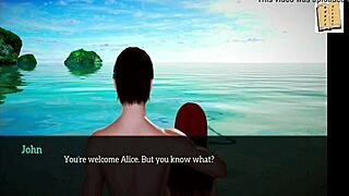 My new family 53 - bikini teen brunette small tits homemade erotic game