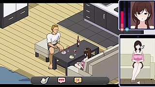 Asian bride indulges in cheating masturbation and cumshot with big ass lover