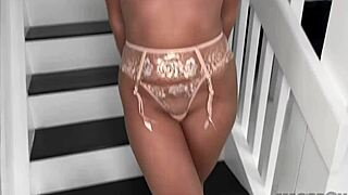 性感英国金发美女邦妮·布鲁被Jmac折叠 😍