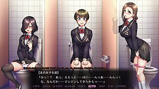 anime suzu rikawa learns secret lessons in public outdoor japanese game instructions