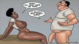 Lesbian Chick Screams from Monster Cock