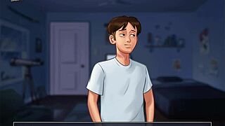 Summertime saga episode 43 with big tits and monster cock