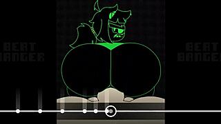 Gay group banging big asses in Beat Banger game?