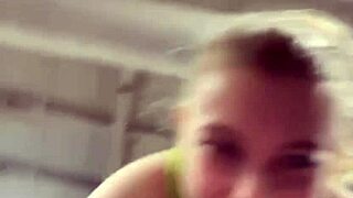 Crazy workout session in the gym public area